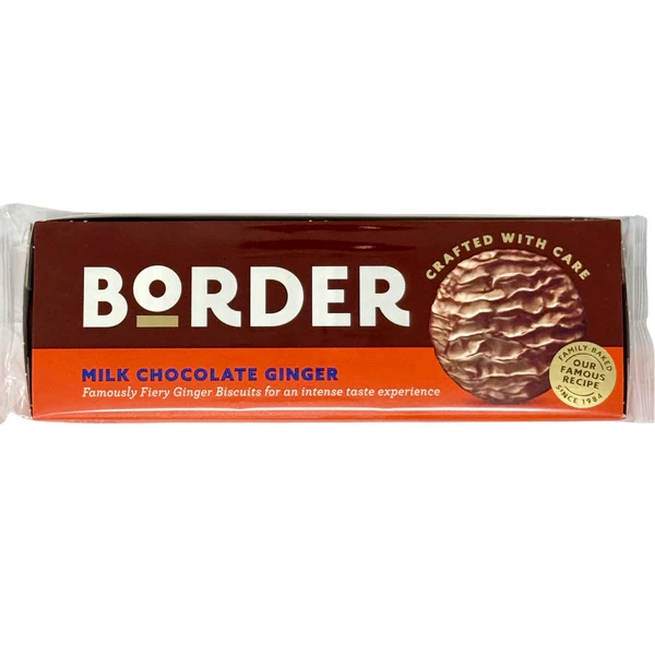 Borders Milk Chocolate Gingers 150g