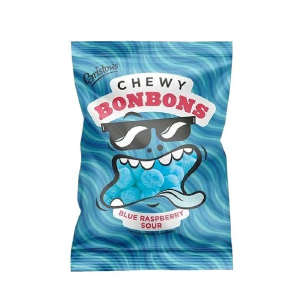 Bristows Blue Raspberry Sour Chewy Bon Bons 150g