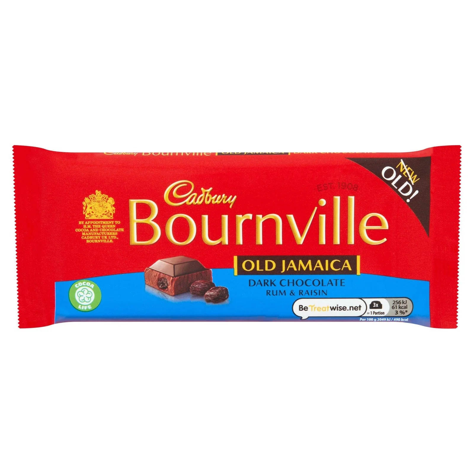 Cadbury Bournville Old Jamaica 100g