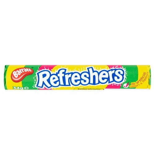 Barratt Refresher Roll 34g