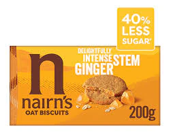 Nairns Ginger Stem Oat Biscuits 200g