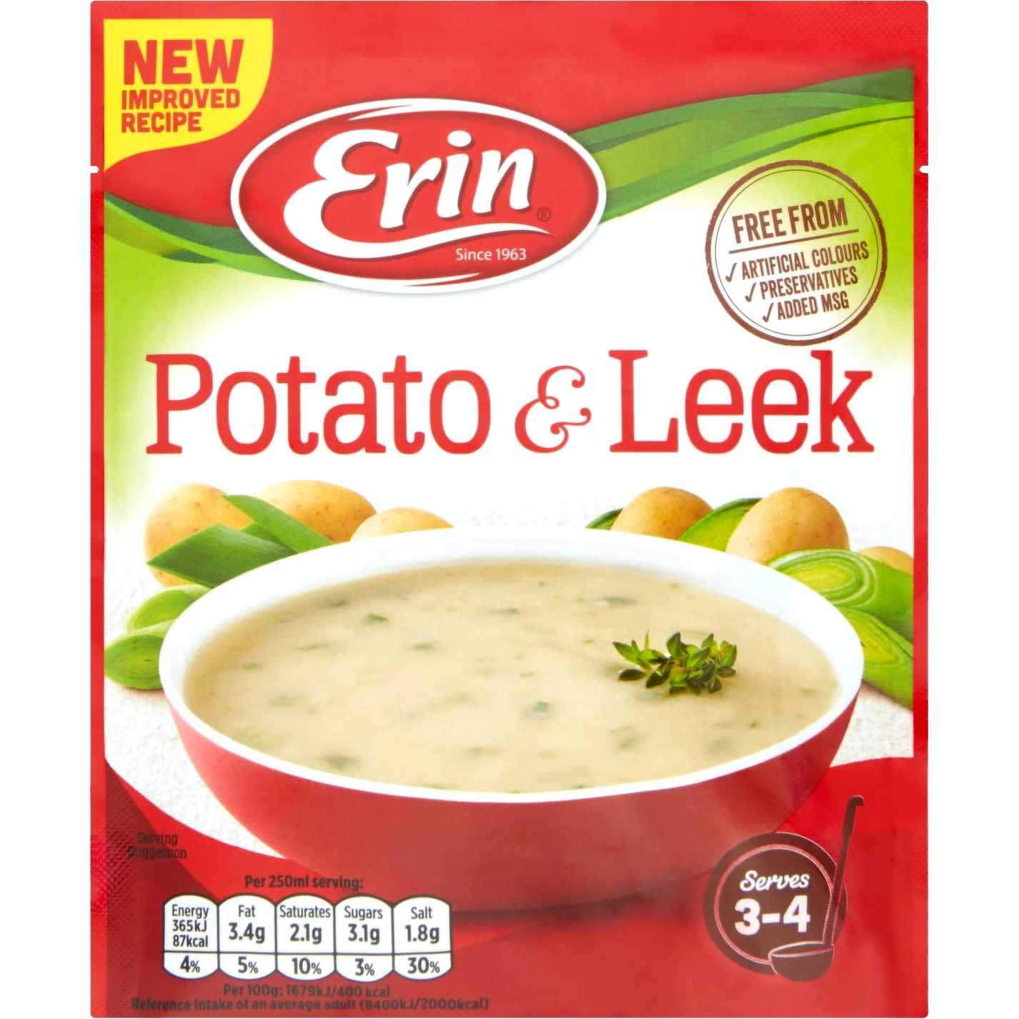 Erin Potato & Leek Soup Mix 74g