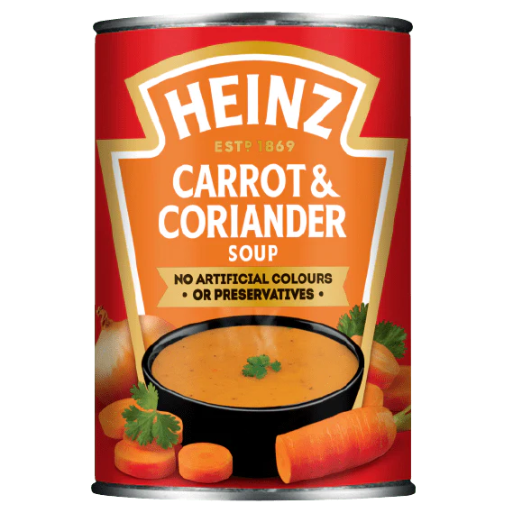 Heinz Carrot and Coriander Soup 400g