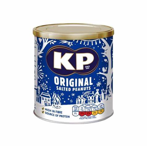 KP Original Salted Peanuts Caddy 375g