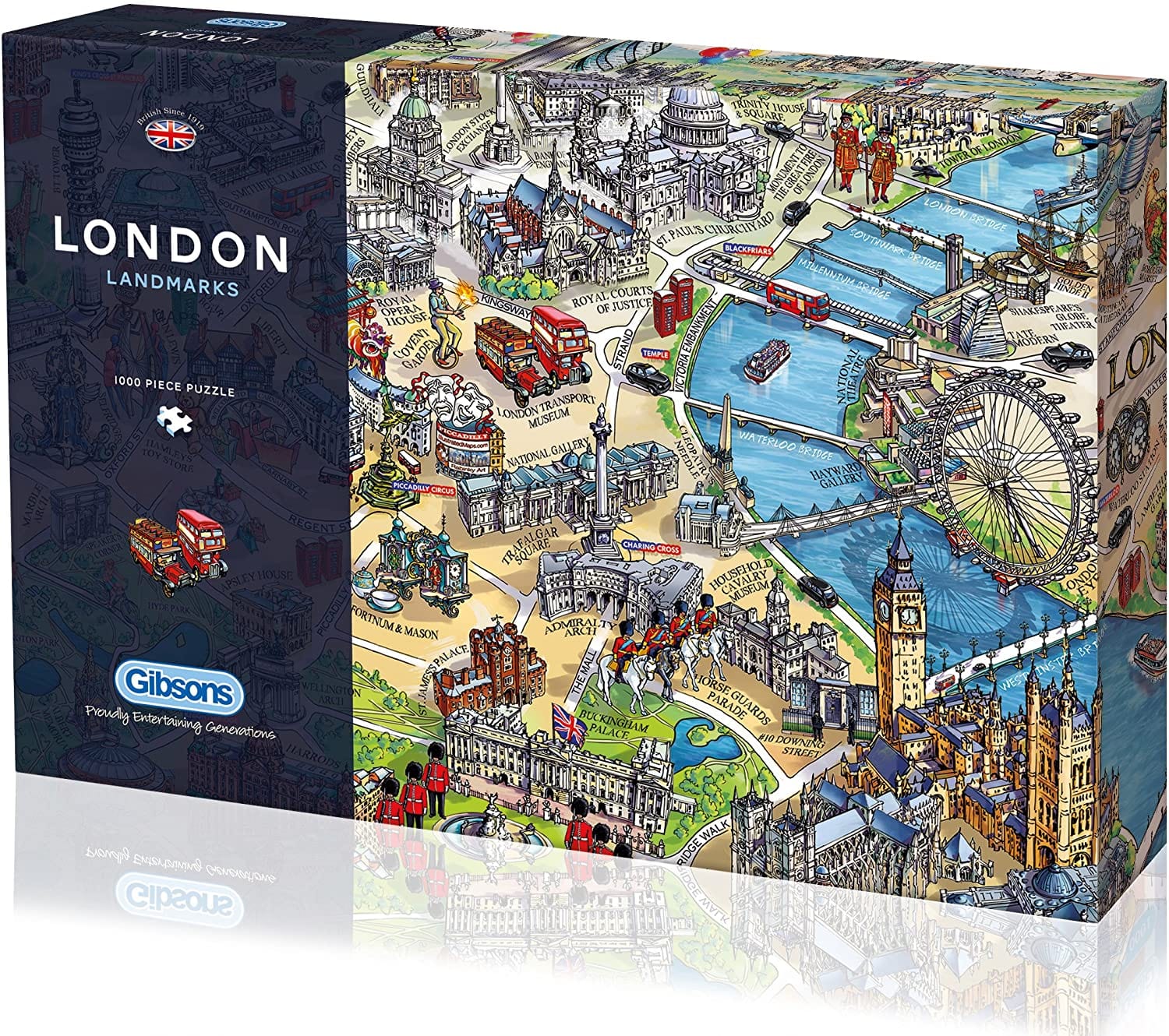 Gibsons London Landmarks 1000pc Puzzle