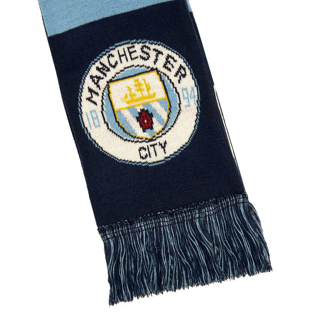 Manchester City Cityzens Double-Sided Scarf - Image 3