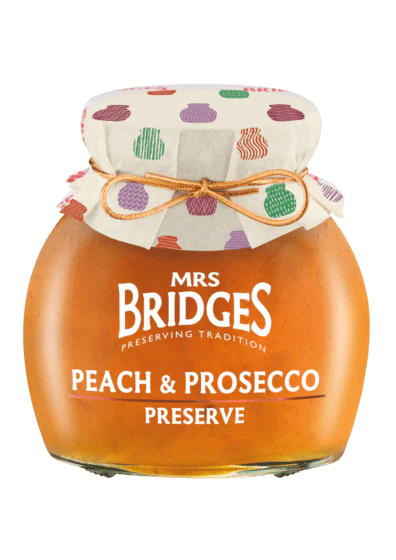 Mrs. Bridges Peach & Prosecco Preserve 340g