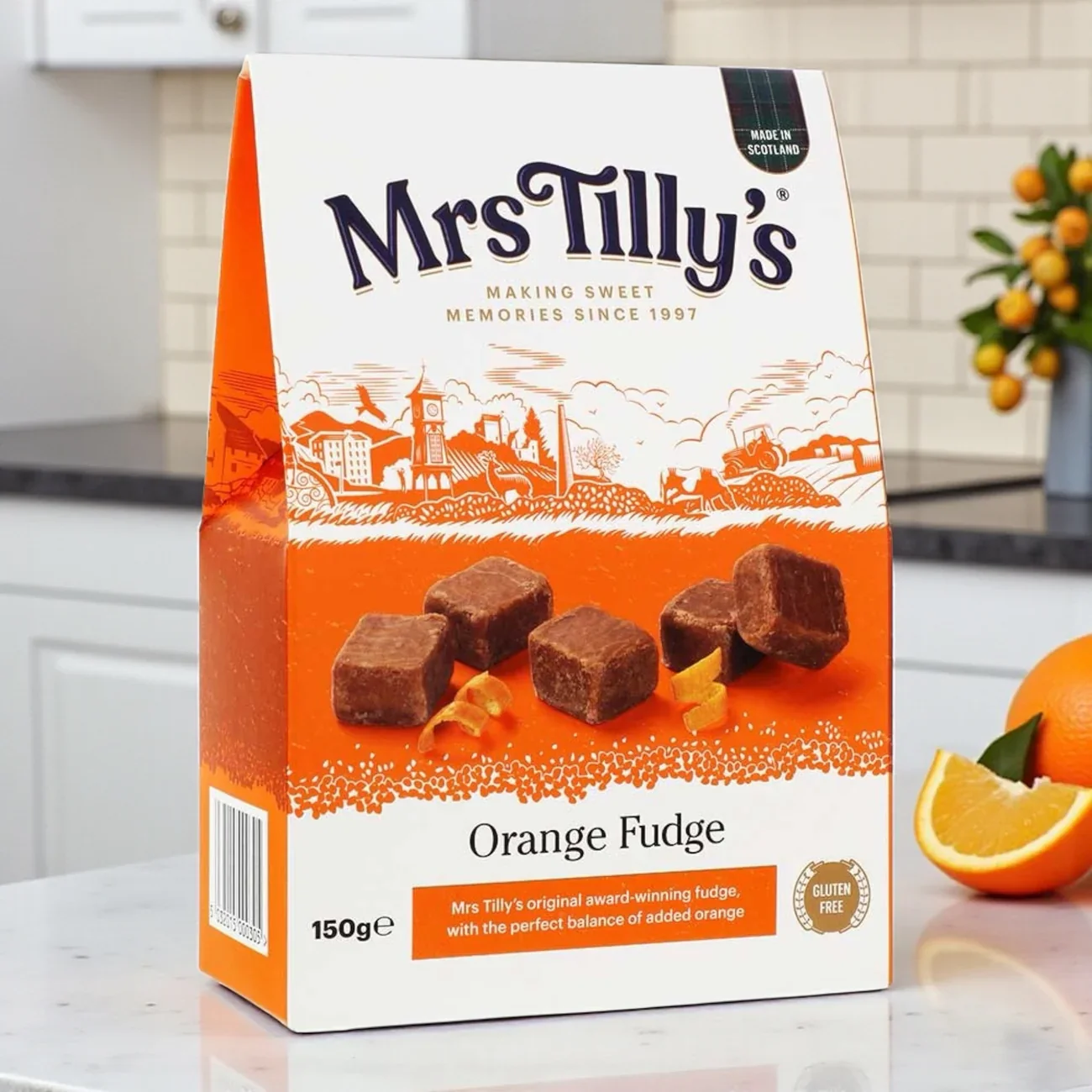 Mrs Tilly’s Orange Fudge 150g