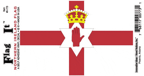Northern Ireland Flag Decal