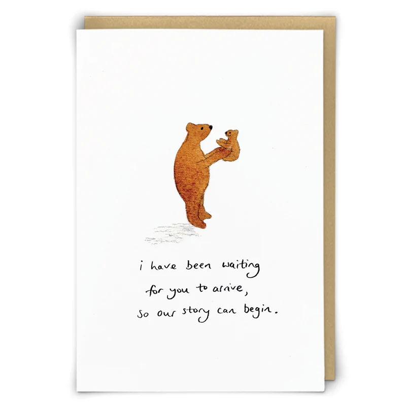 Our Story New Baby Card