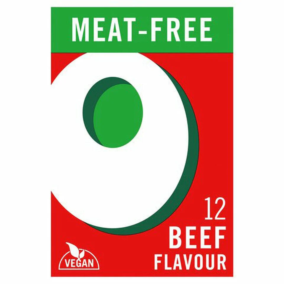 Oxo Vegan Beef Flavour Stock - 12 Cubes