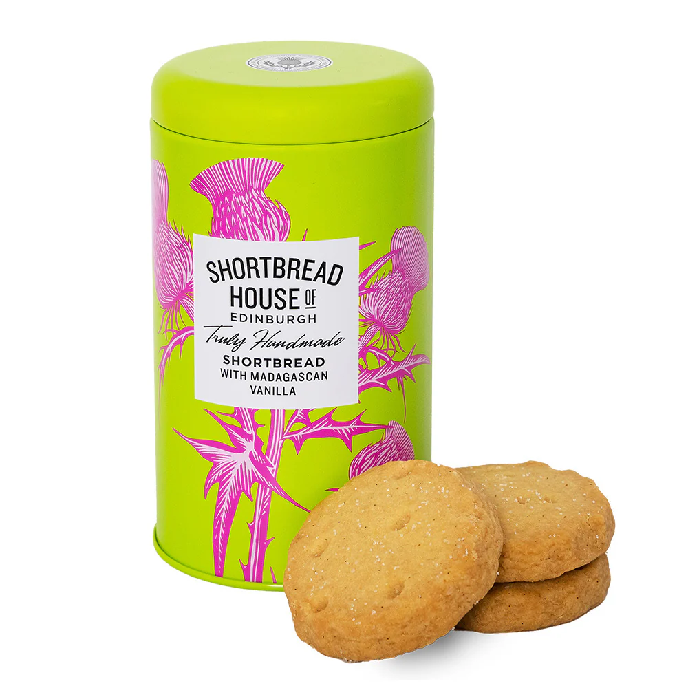 Shortbread House of Edinburgh Madagascar Vanilla Tin 140g