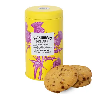 Shortbread House of Edinburgh - Shortbread with Salted Caramel Tin 140g