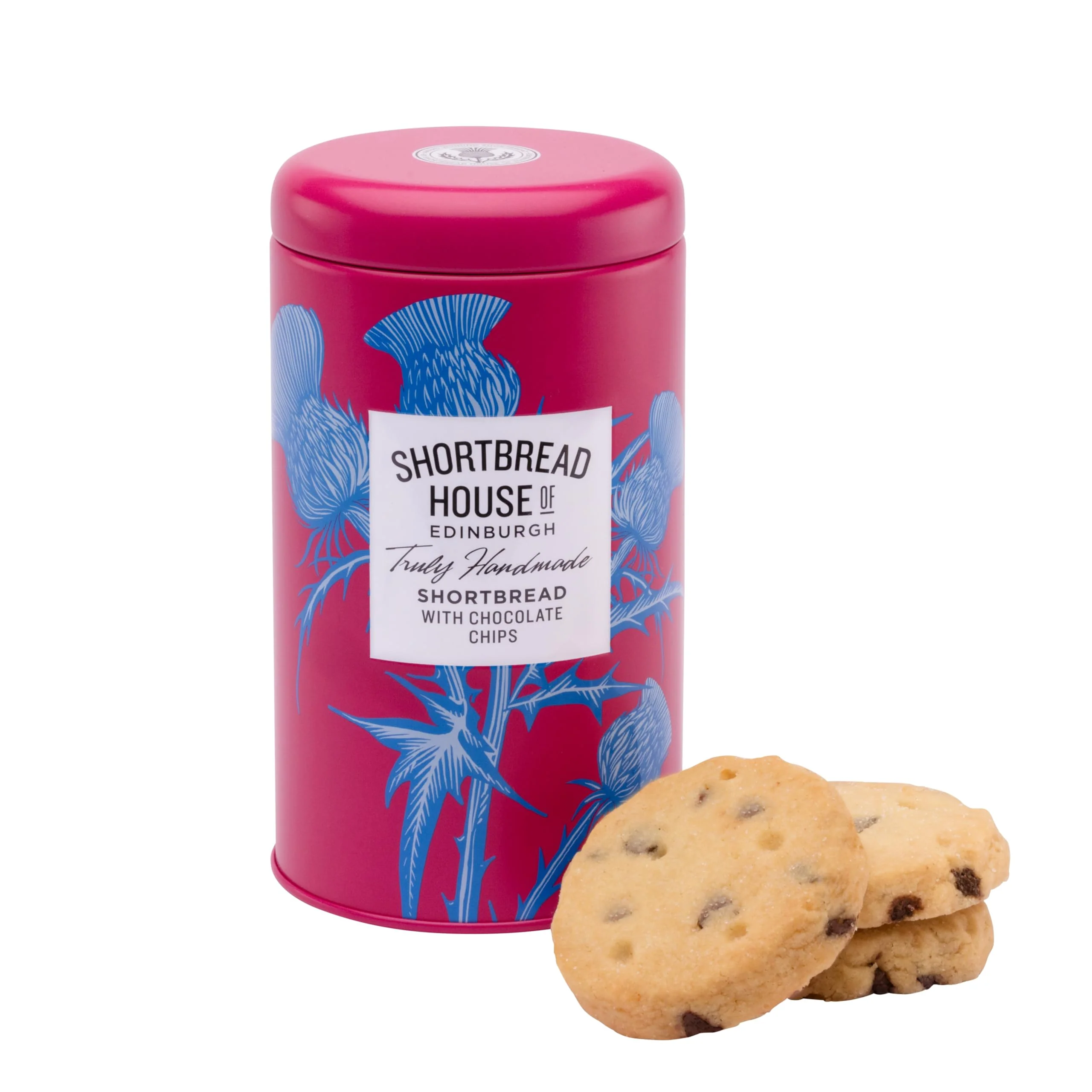 Shortbread House of Edinburgh - Shortbread with Chocolate Chips Tin 140g