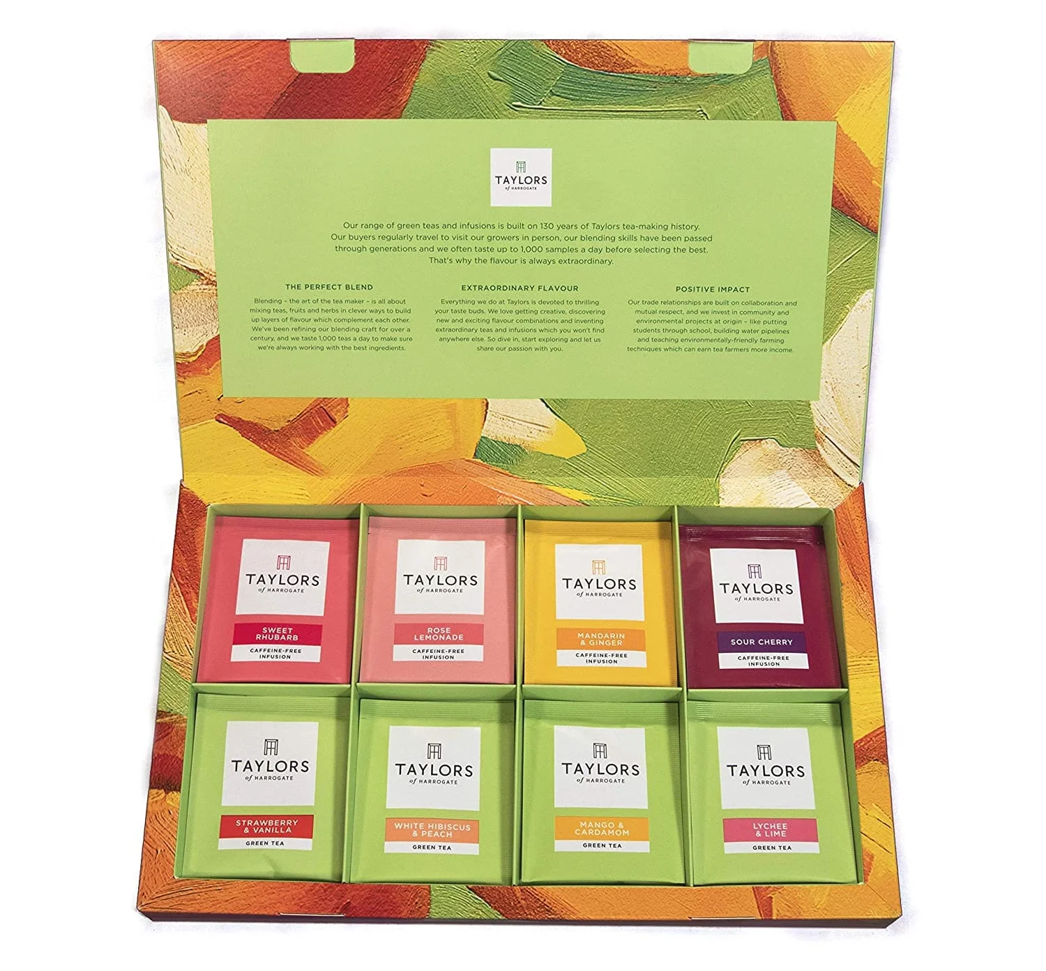 Taylors of Harrogate Assorted Green Teas And Fruit Infusions