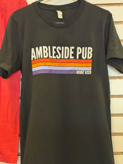 The Ambleside Unisex Stripes Tee - Black