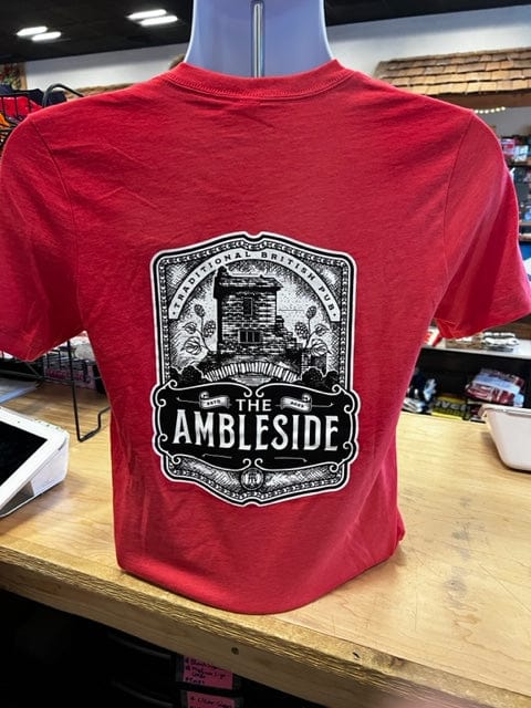 The Ambleside Unisex Tee - Red - Image 2
