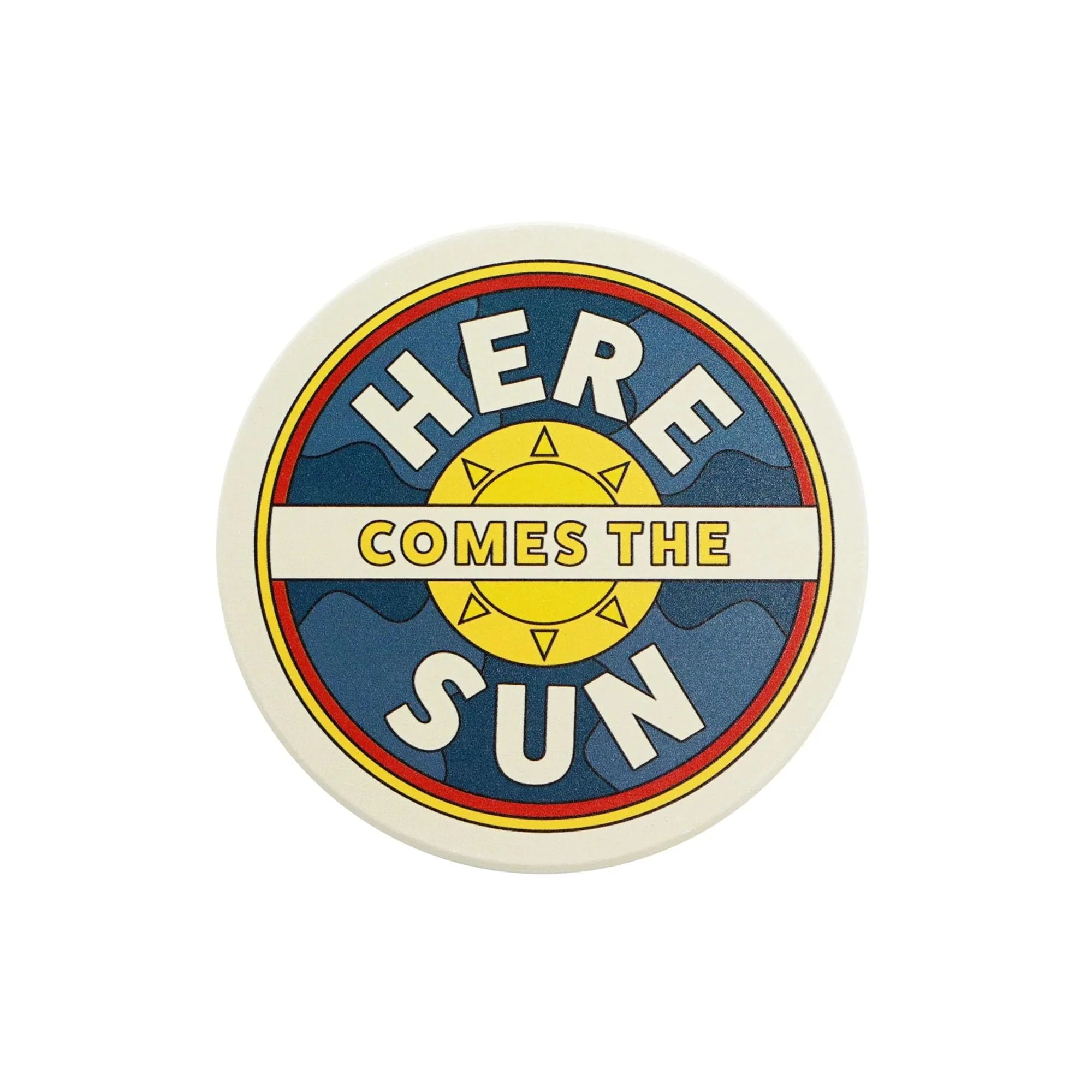 The Beatles ‘Here Comes The Sun’ Ceramic Coaster