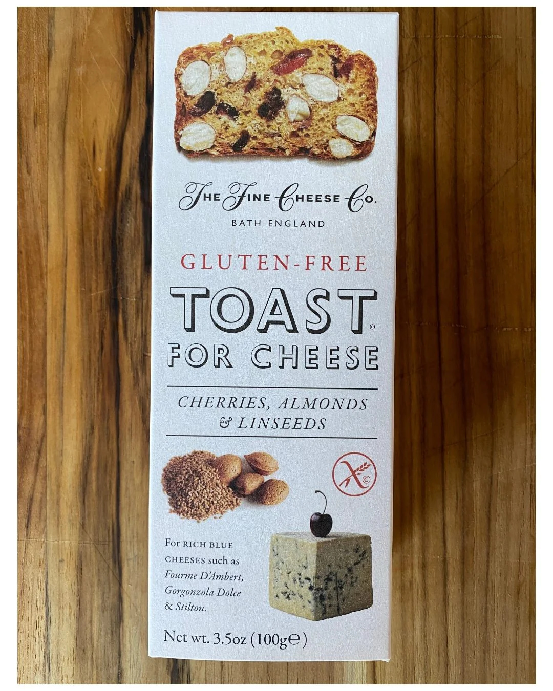 The Fine Cheese Co. Toast for Cheese 100g - Gluten Free