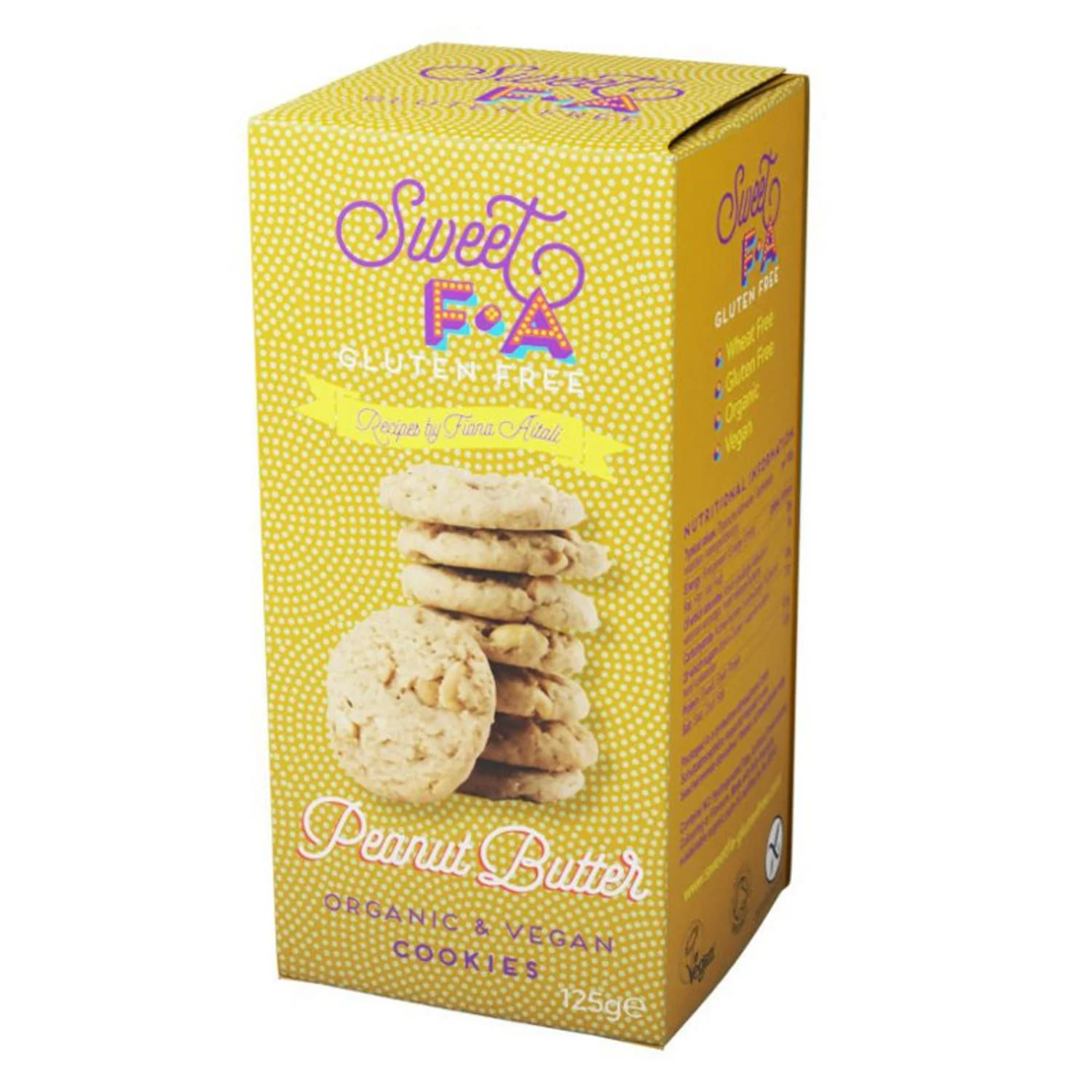 The Island Bakery Organic & Vegan Peanut Butter Cookies 125g