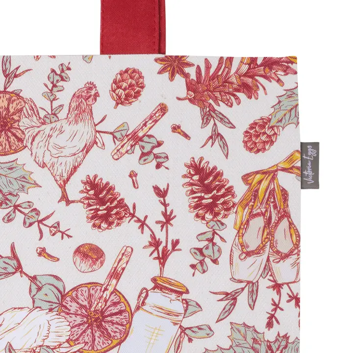 Victoria Eggs - Twelve Days of Christmas Canvas Bag - Image 3