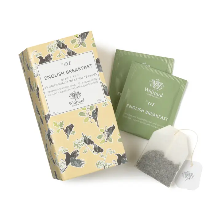 Whittard English Breakfast 25 teabags - Image 2